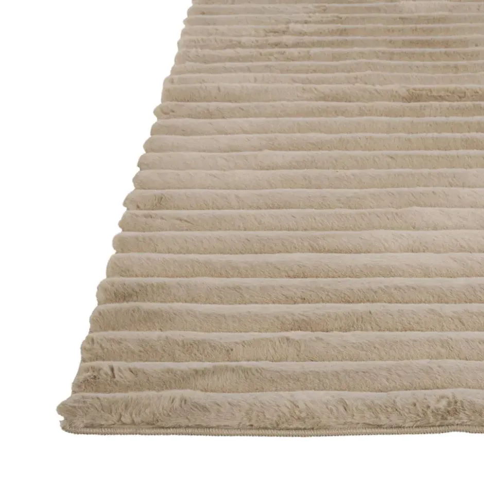 Vloerkleed Foxy Streep Taupe