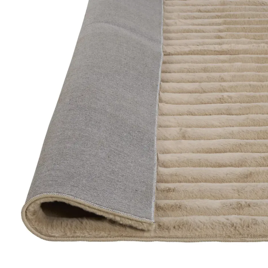 Vloerkleed Foxy Streep Taupe