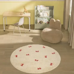 Vloerkleed Strikjes Naturel