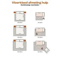 Vloerkleed Winnipeg Paars 160x230 cm