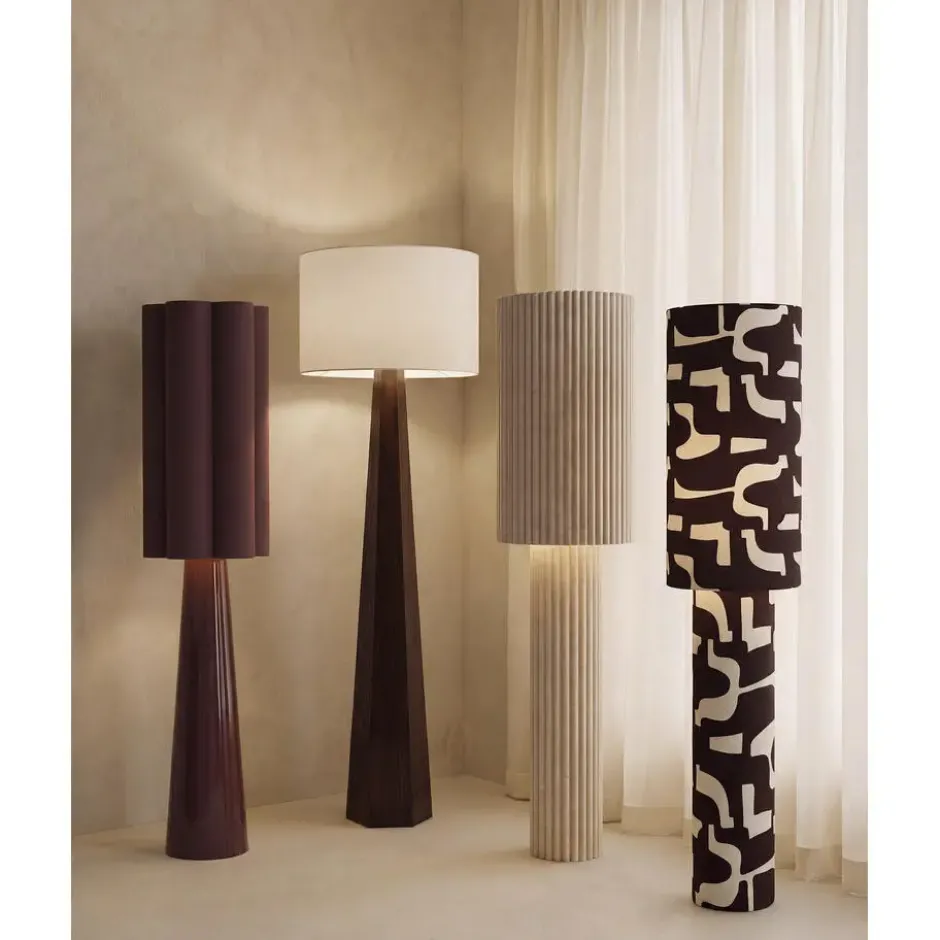 Vloerlamp Cassio Off-White