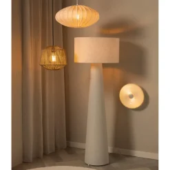 Vloerlamp Pandia Off-White