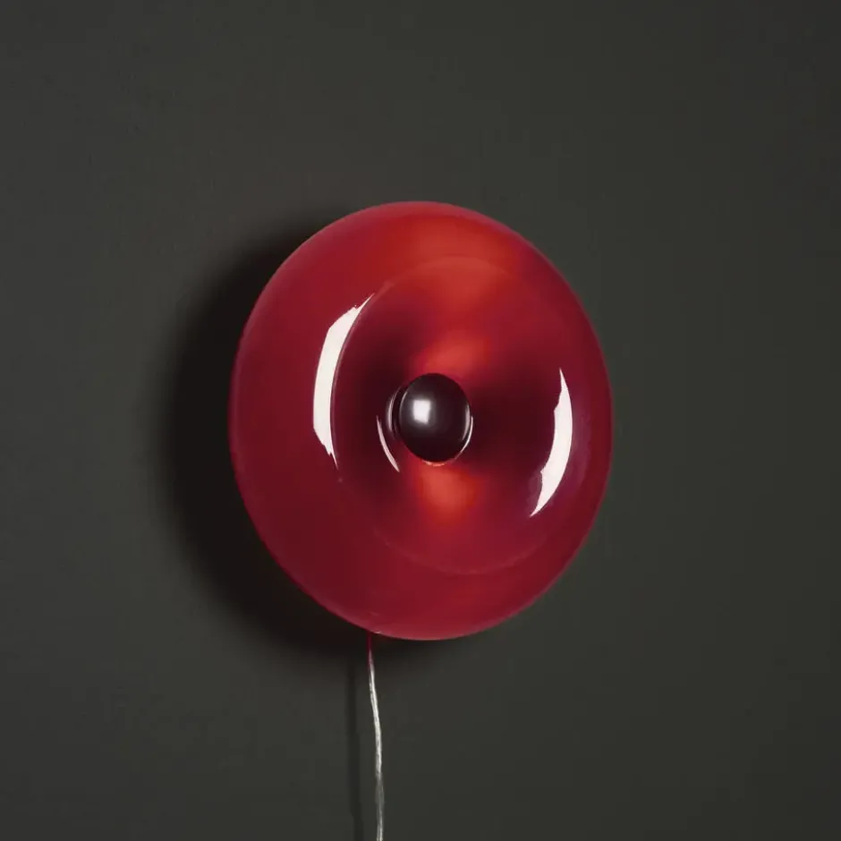 Wandlamp Radi Bordeaux
