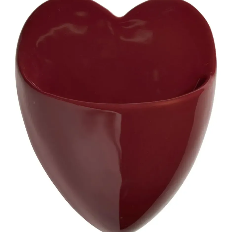 Wandvaas Hart Rood